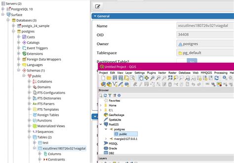 Backup Qgis 3 2 1 Layer To Independent Postgis Table Geographic Information Systems Stack