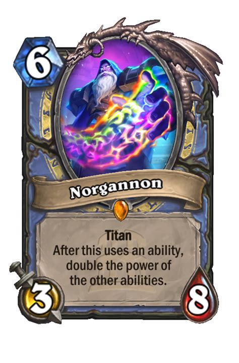 Norgannon Best Hearthstone Decks Hsreplay Net