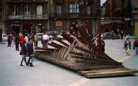 Escultura P Blica Agust N Ibarrola Arte Eterno Y Obras Nicas