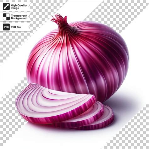 Premium Psd Psd Onion Isolated On Transparent Background