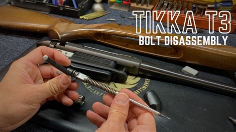 Tikka T3 Bolt Disassembly Youtube