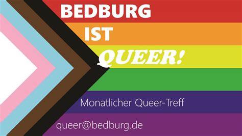 Bedburg Ist Queer Monatlicher Treffpunkt F R Jung Und Alt