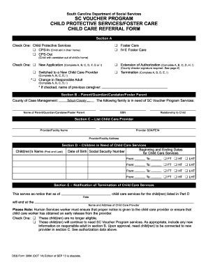 Fillable Online Dss Sc Dss Form Oct Dss Form Nov