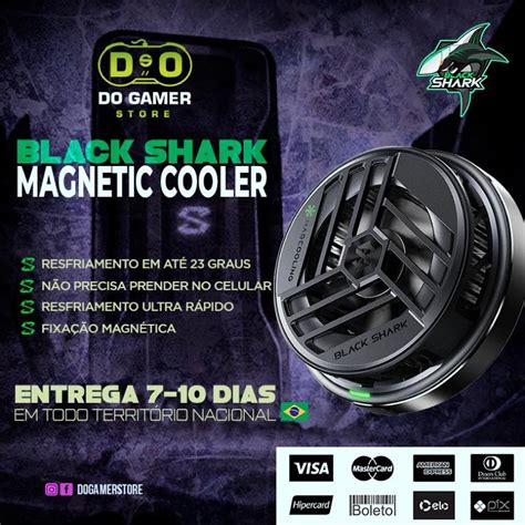 Cooler Black Shark Magnetic Shopee Brasil