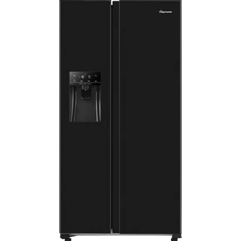 MS91500IEB BK Fridgemaster American Fridge Freezer Ao