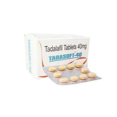 Tadasoft 40 Packaging Size 10x10 Tablets At Rs 25 2 Stripe In New