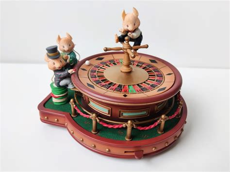 Enesco Mice Vintage Music Box Wind Up Musicbox Weeling Dealing We Re