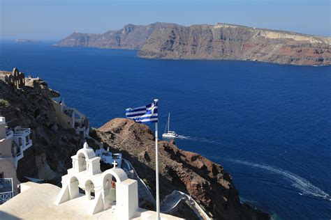 Beautiful View of Oia on Santorini Island, Greece 3407971 Stock Photo ...