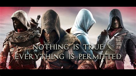 Assassins Creed Tribute Nothing Is True Everything Is Permitted Gmv