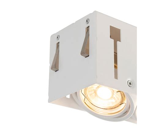 Spot Encastrer Blanc Orientable Et Inclinable Sans Trim Lumi Res