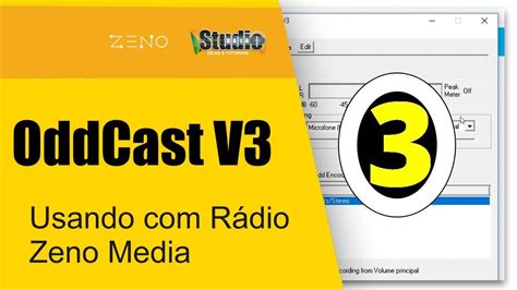 Como Transmitir Áudio do PC Usando OddcastV3 e Rádio Zeno YouTube