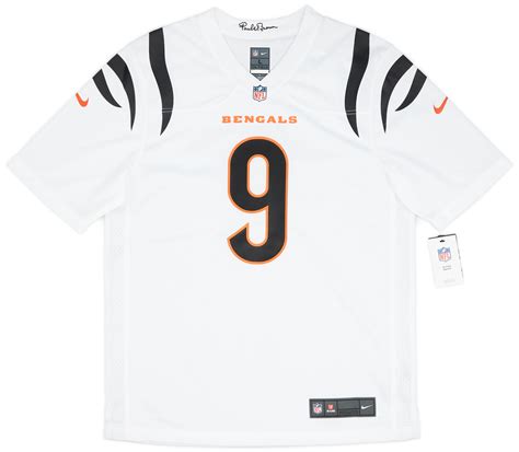 2021-23 Cincinnati Bengals Burrow #9 Nike Game Away Jersey (M)