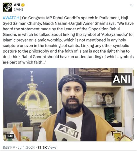 Rahul Gandhi got taste of his own secularism. : r/indiadiscussion