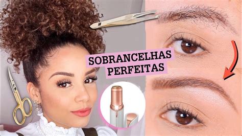 Truques Para Fazer E Corrigir A Sobrancelha Em Casa Youtube