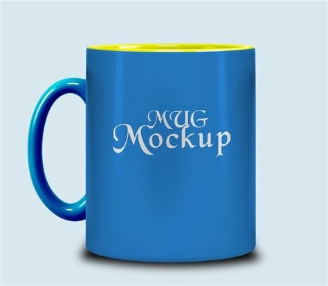 Premium PSD | Mug mockup design psd template