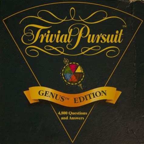 Trivial Pursuit | Board Game | BoardGameGeek