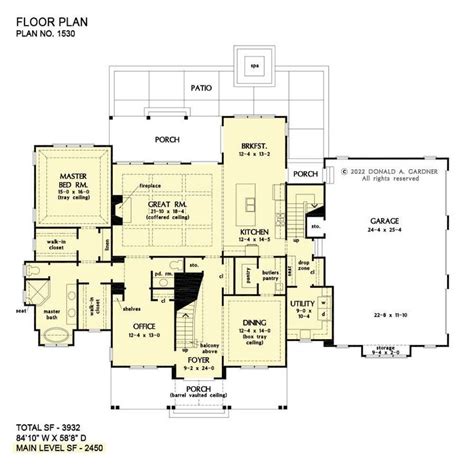 House Plans The Lambert Home Plan Modern Farmhouse Plans