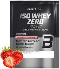 Odżywka białkowa BioTech USA Iso Whey Zero Black na podstawie izolatu