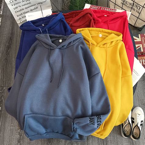 Yougeman Fashion Autumn Warm Hoodies For Women Sweatshirts Korean