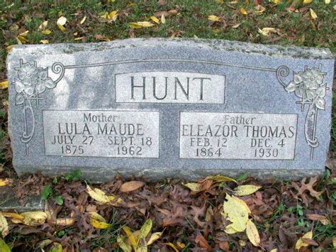 Lula Maude Turner Hunt Homenaje De Find A Grave