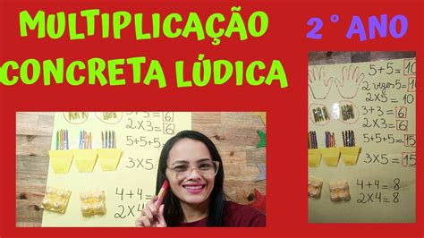 Multiplica O L Dica Material Concreto Aula Online Ano Ens