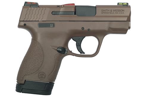 Ammo Bros SMITH WESSON M P9 SHIELD 9MM 3 1IN FDE W HI VIZ