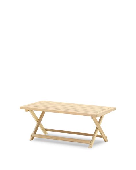 Table Basse Pliante En Bois 100x50 Serena Leroy Merlin