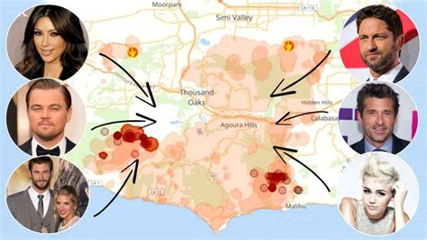 Estas son las mansiones de famosos que ha arrasado el incendio en Malibú