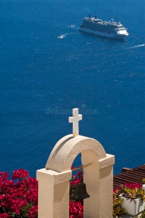 Santorini Cruise stock photo. Image of water, santorini - 10446652