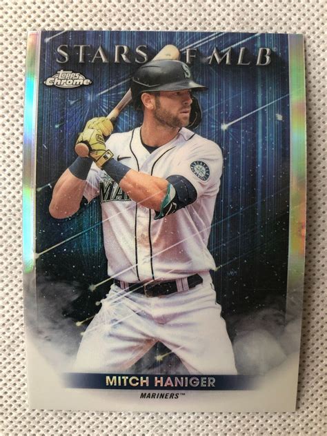 Topps Series Mitch Haniger Stars Of Mlb Silver Refractor