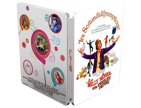 Willy Wonka And The Chocolate Factory Limited Edition Steelbook 4k