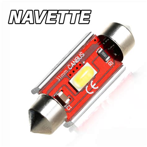 Ampoules Navettes Led Pour Int Rieur Ext Rieur De Voiture