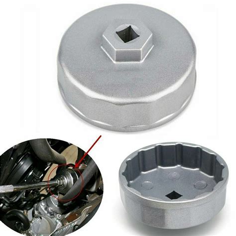 74mm 14 Flute Oil Filter Cap Wrench Socket Remover Tool For Audi Benz