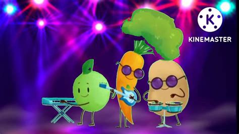 Vegetables Dance Funky Veggies Fun Dance Animation With Music