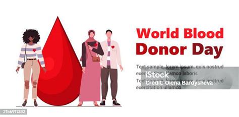 World Blood Donor Day June 14th Stock Illustration Download Image Now