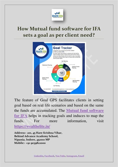 PPT How Mutual Fund Software For IFA Sets A Goal As Per Client Need