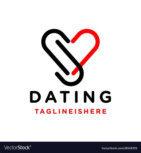 Dating logo Royalty Free Vector Image - VectorStock