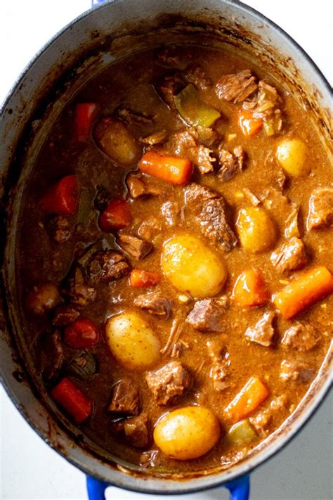 Dutch Oven Beef Stew Recipe With Lipton Onion Soup Mix Grilled Cheese