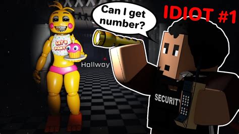 Idiots Try To Survive The Night In Roblox Fnaf Youtube