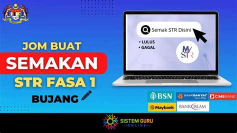 Cara Mudah Semak Status Pembayaran Str Fasa Kategori Bujang