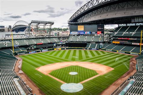 View From Home Plate At Safeco Field Seattle Mariners Ba Flickr