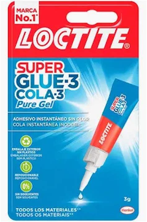 Adhesivo Super Glue 3 Pure Gel 3 Gramos Loctite 2640971 Pattex Adhesivos — Ferretería Miranda