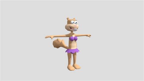 Sandycheeks 3D models - Sketchfab