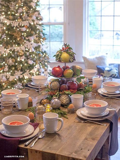 Sneak Peak Of My Christmas Morning Breakfast Table Brunch Table Brunch Decor Christmas Brunch