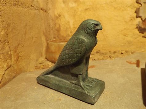 Egyptian Statue Set Horus The Sky God 2 Figures Amulet Egyptian Art