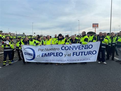 D As De Huelga En Acerinox El Conflicto Torpedea A La Clase