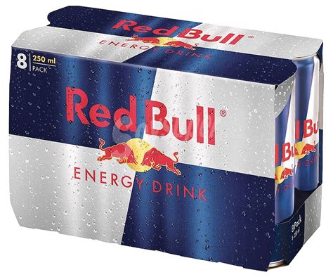 Red Bull Bebida Energética Pack 8 Latas De 25 Cl