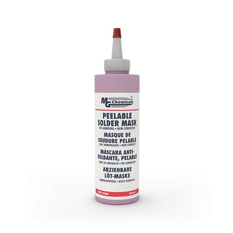 Mg Chemicals 862 250ml Peelable Solder Mask 250 Ml Tube Uk