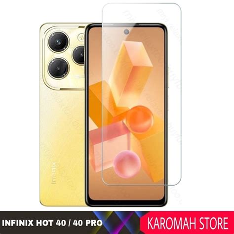 Promo Tempered Glass Infinix Hot 40 Hot 40 Pro Hot 40i Smart 8 Pro Smart 8 Pro 2024