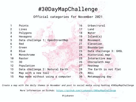 November 2021 Map Challenge - GIS Lounge